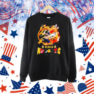 Super Mario Full Power Basketball Denver Nuggets Shirt