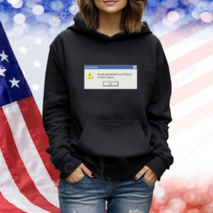 System Error Gender Identity Not Found shirt