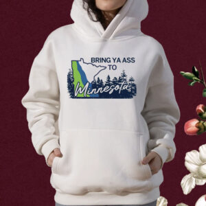 Timberwolves Bring Ya Ass To Minnesota Road Sign T-Shirt