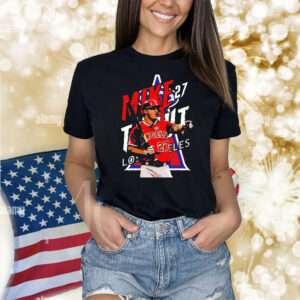 Mike Trout 27 Baseball Lover Los Angeles Angels Shirt