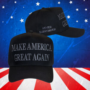 Never Surrender MAGA Baseball Cap