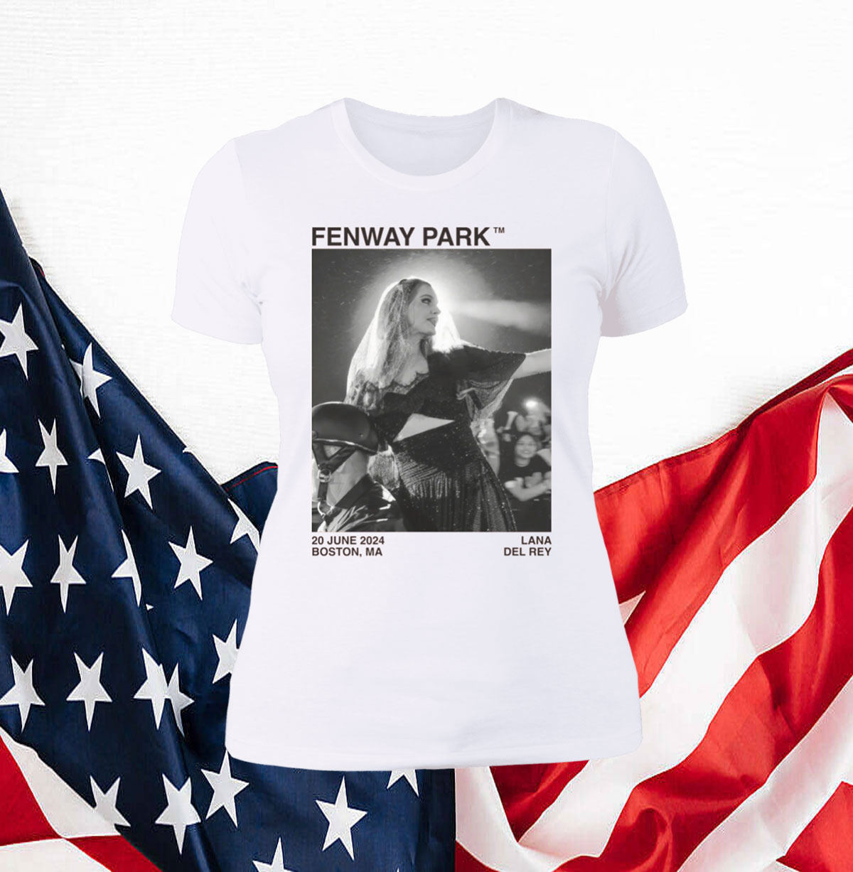 Photo Fenway Park Lana Del Rey Women's Shirt