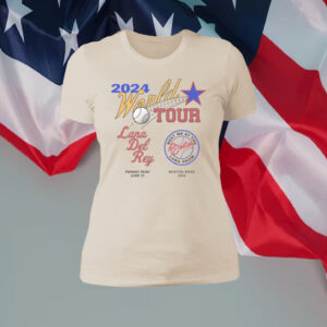 Lana Del Rey World Tour 2024 Womens Shirt