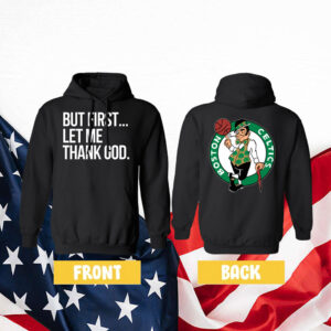 Joe Mazzulla Celtics But First Let Me Thank God Women's Shirt