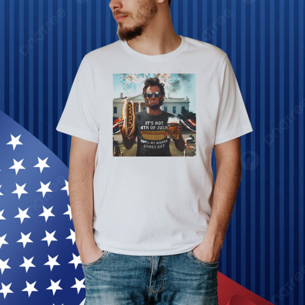 Abraham Lincoln Abe on 4th of July Shirt