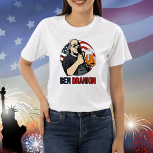 Ben Drankin drink bear 4th of july 2024 Shirt