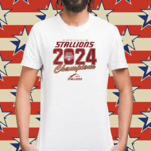 Birmingham Stallions 2024 UFL Champs Shirt