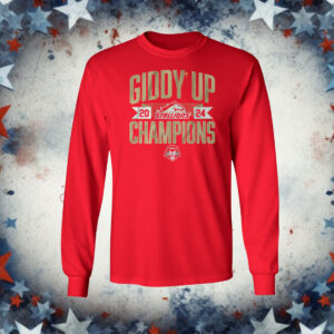 Birmingham Stallions Giddy Up Champs T-Shirt