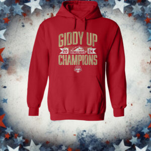 Birmingham Stallions Giddy Up Champs T-Shirt