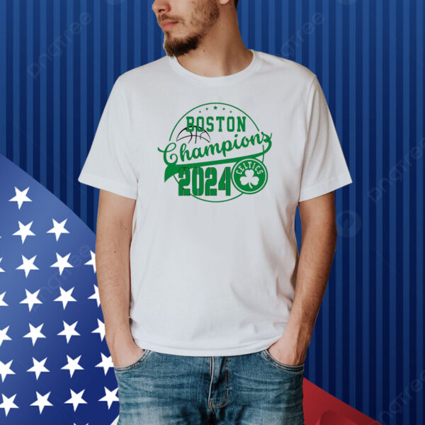 Boston Celtics Champions NBA Basketball 2024 Shirt