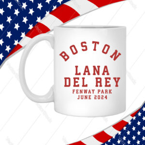 Boston Lana Del Rey Fenway Park June 2024 Mug