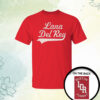 Boston Lana Del Rey Red Shirt