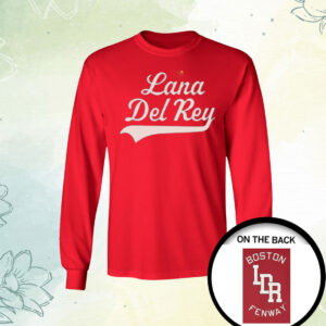 Boston Lana Del Rey Red Shirt