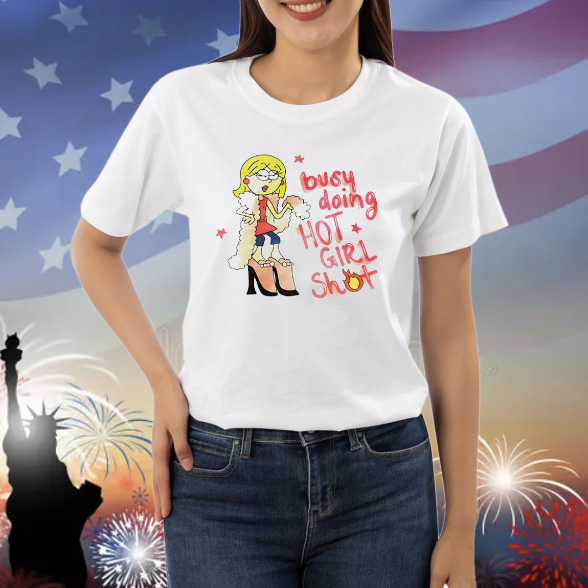 Busy doing hot girl shot Shirt