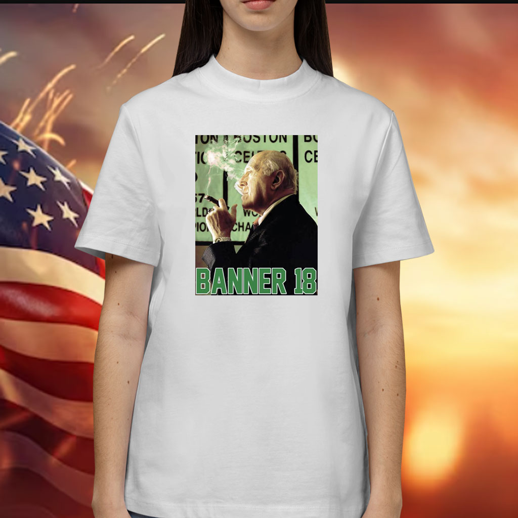 Dave Portnoy Red Auerbach Banner 18 Shirt