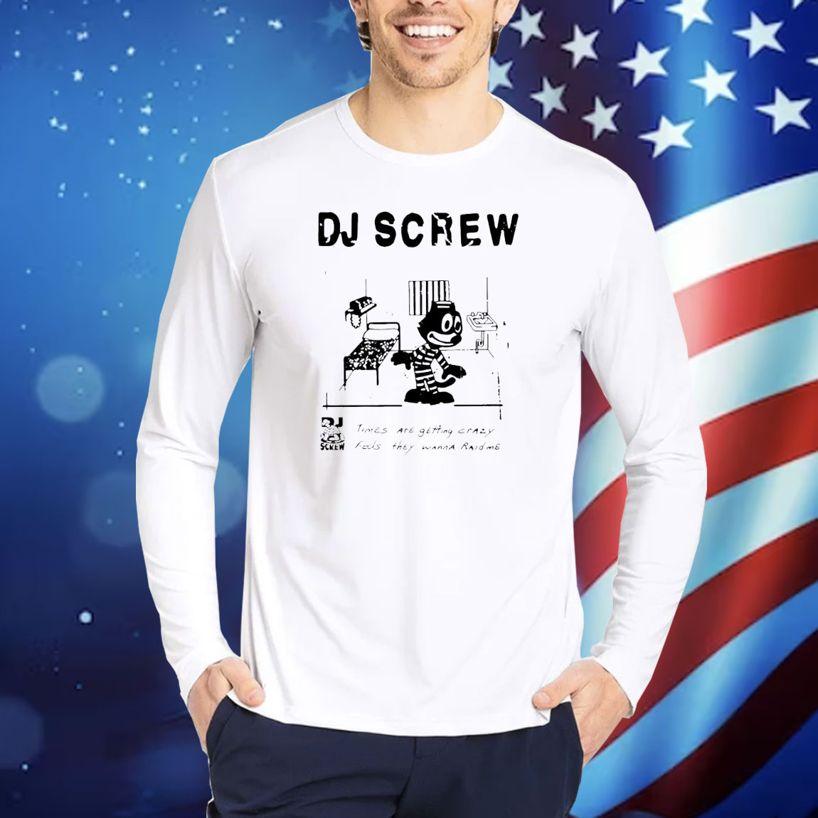 Dj Screw times are getting crazy feds they wanna raid me Shirt