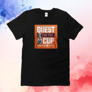 Edmonton Oilers 2024 Stanley Cup Playoffs Quest For The Cup T-Shirt