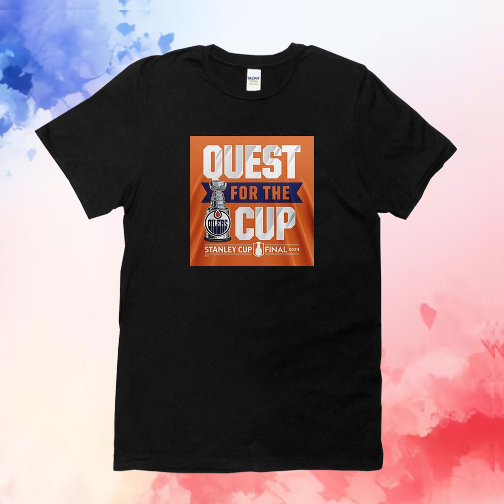 Edmonton Oilers 2024 Stanley Cup Playoffs Quest For The Cup T-Shirt
