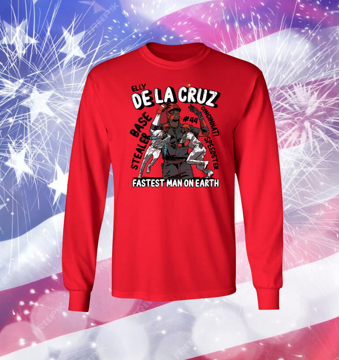 Elly De La Cruz Is The Fastest Man On Earth Shirt