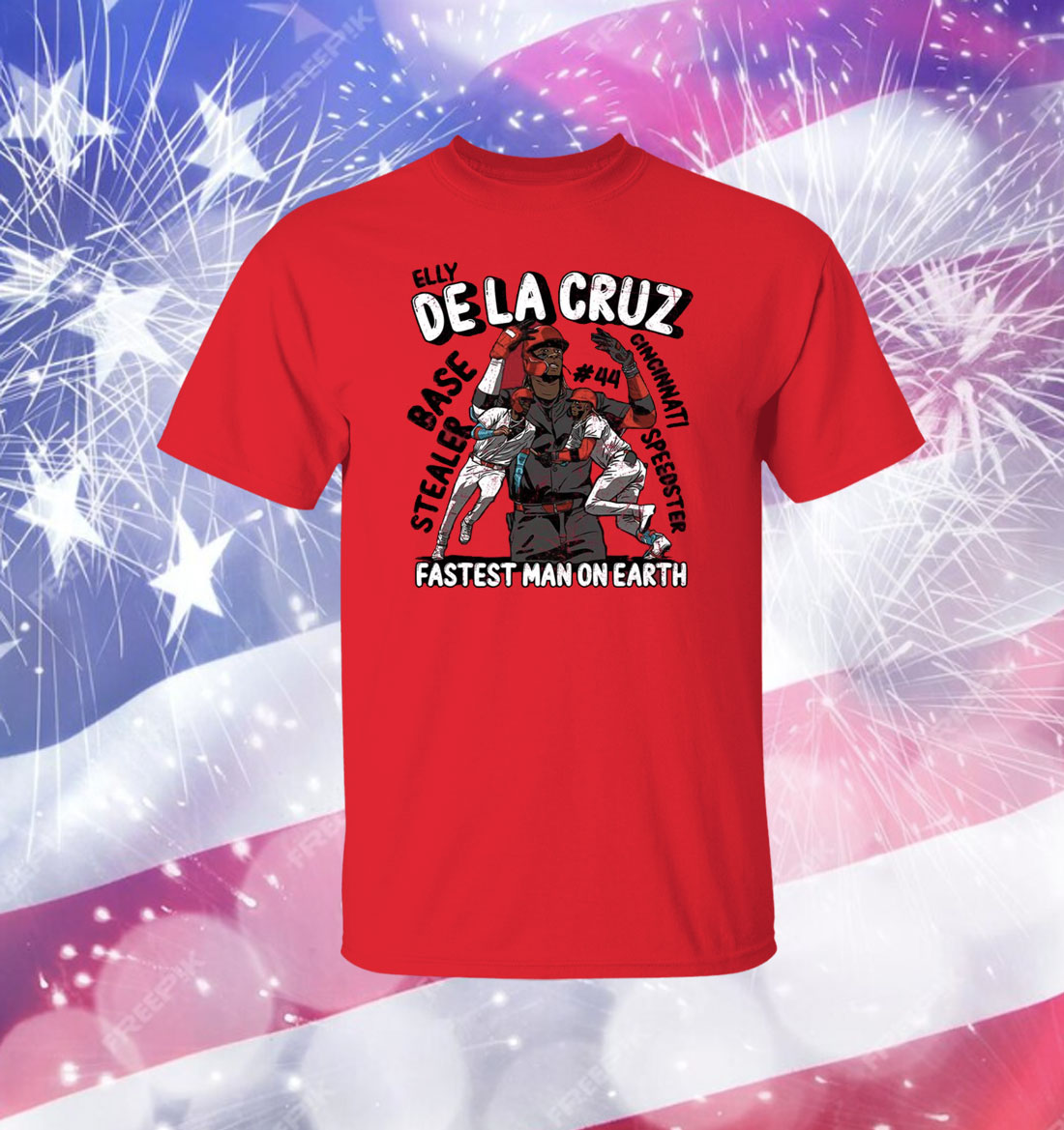 Elly De La Cruz Is The Fastest Man On Earth Shirt