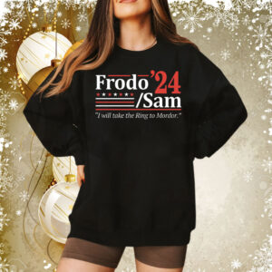 Frodo Sam 2024 I Will Take The Ring To Mordor Tee Shirt
