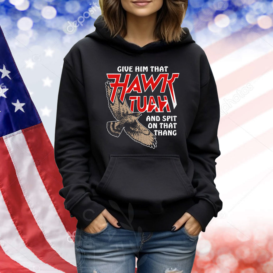 Give Him That Hawk Tuah And Spit On That Thang Shirt