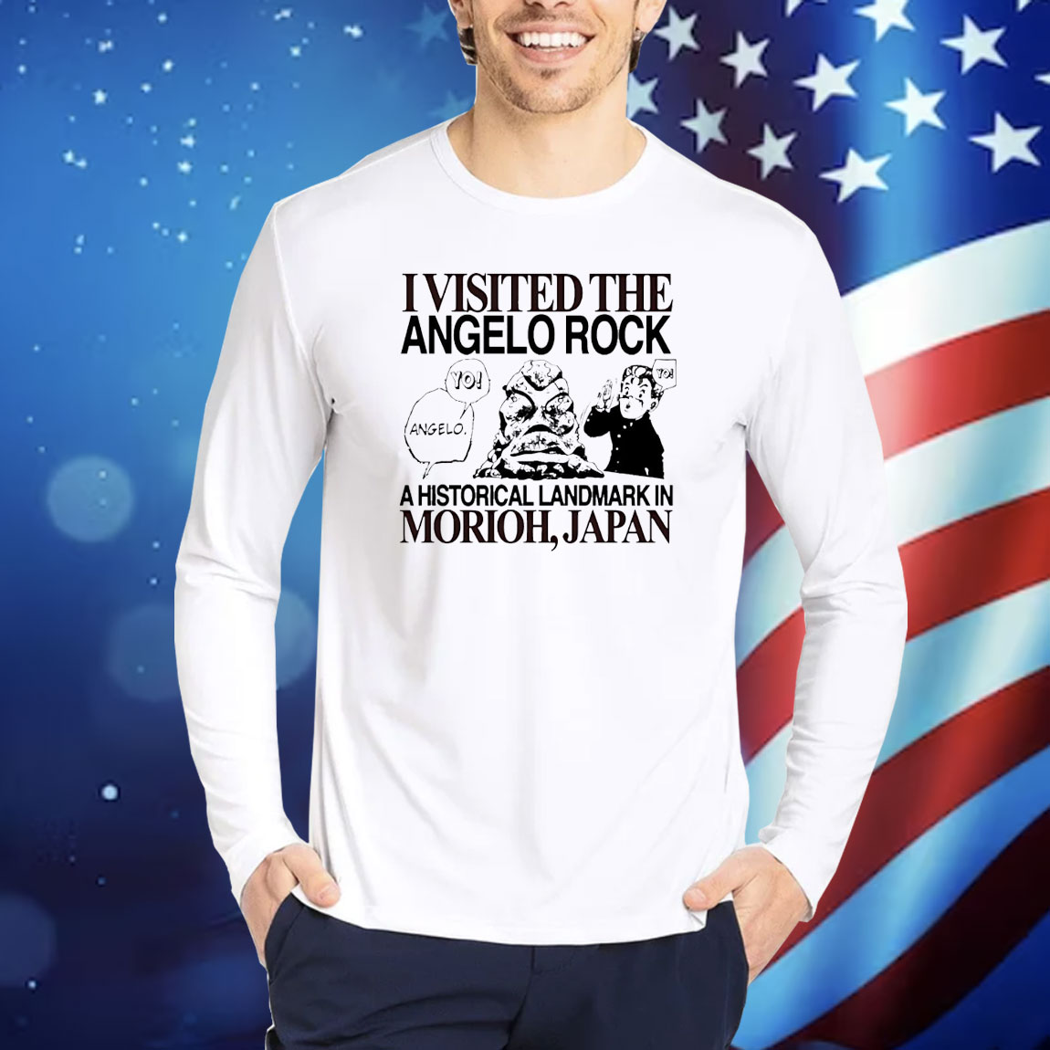 I visited the angelo rock a historical landmark in Morioh Japan Shirt
