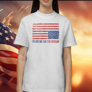 I’m Voting For The Outlaw Flag American Shirt