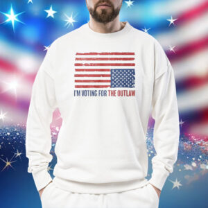 I’m Voting For The Outlaw Flag American Shirt