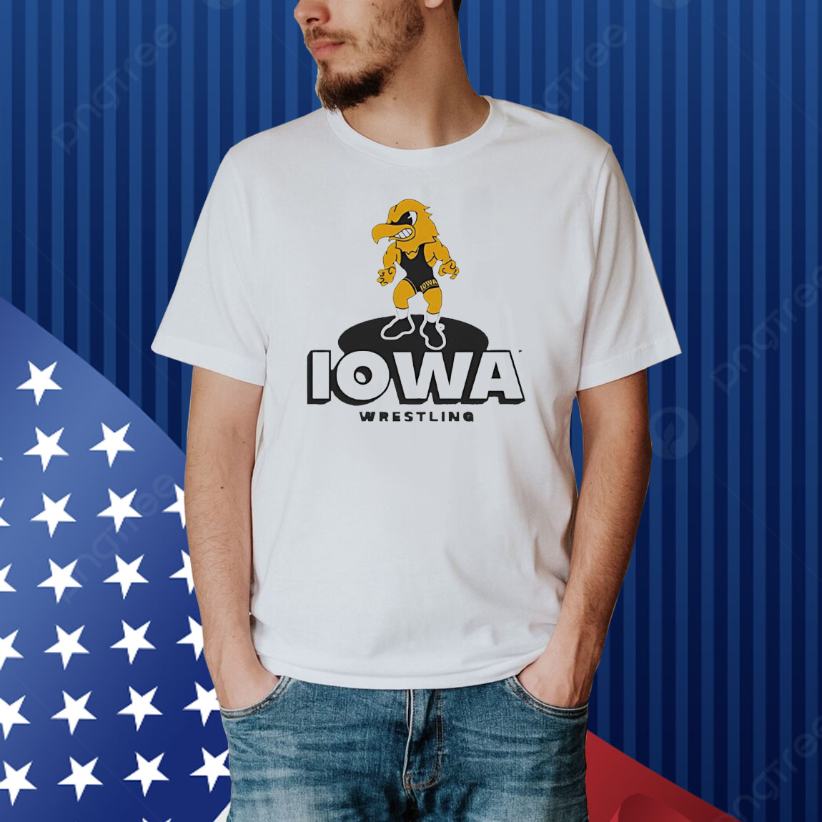 Iowa Hawkeyes Iowa Wrestling Shirt