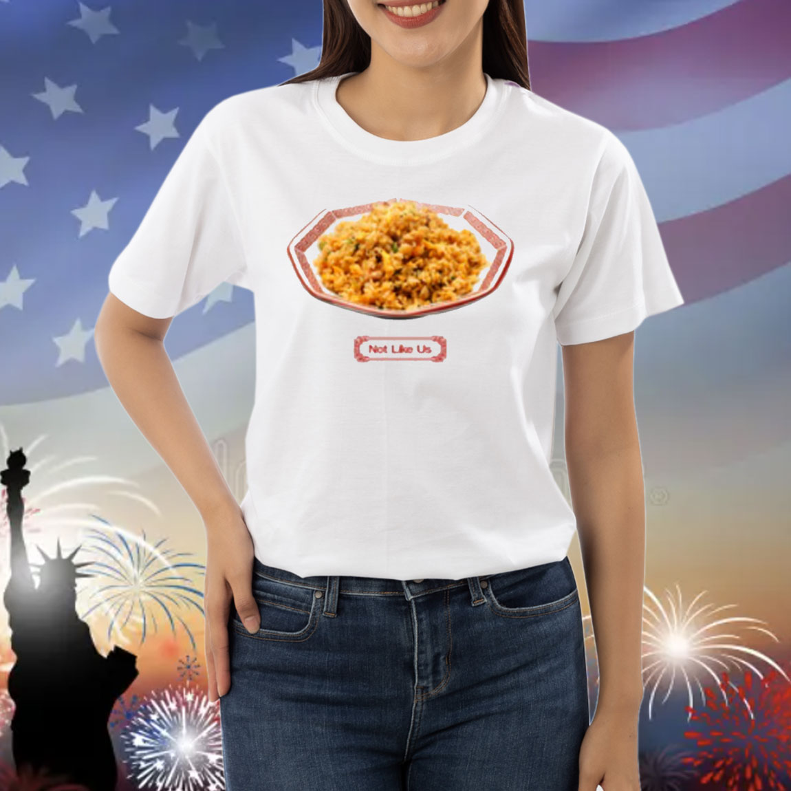Kendrick Lamar's Not Like Us New Ho King Fried Rice Shirt
