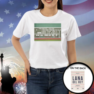 Lana Del Rey Green Monster Shirt