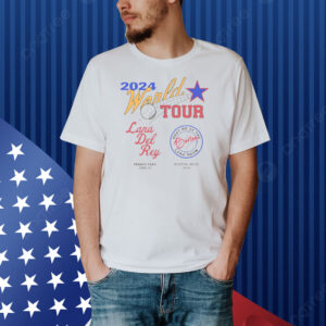 Lana Del Rey World Tour 2024 Crewneck Shirt