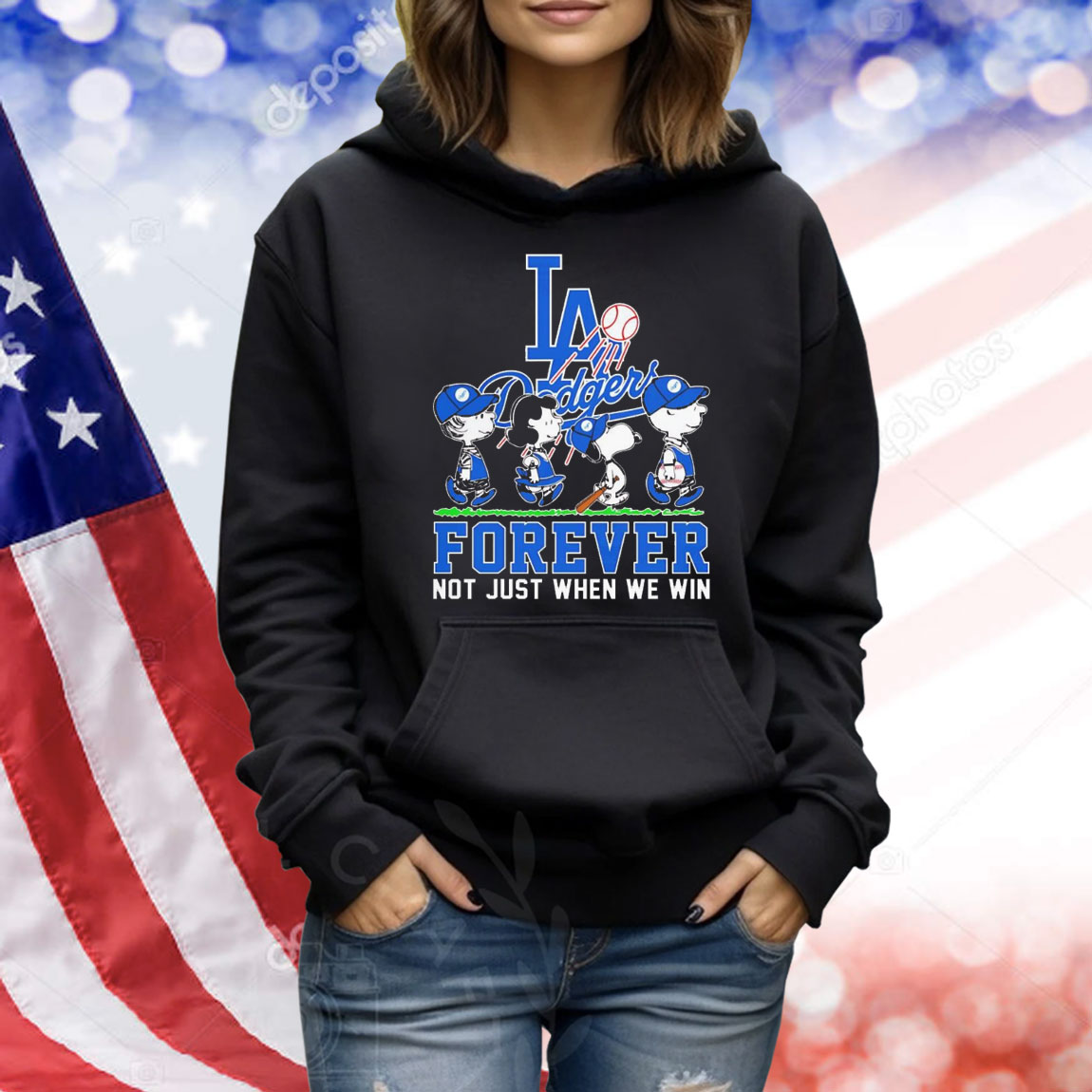 Los Angeles Dodgers baseball forever not just when we win Shirt