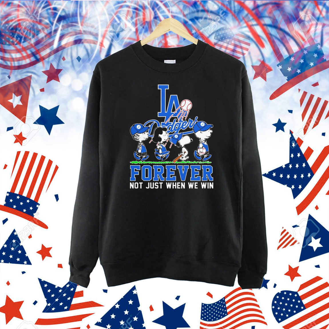 Los Angeles Dodgers baseball forever not just when we win Shirt