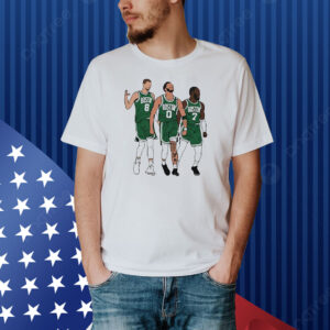 Official Kristaps Porzingis, Jayson Tatum And Jaylen Brown Big 3 Boston Celtics Shirt