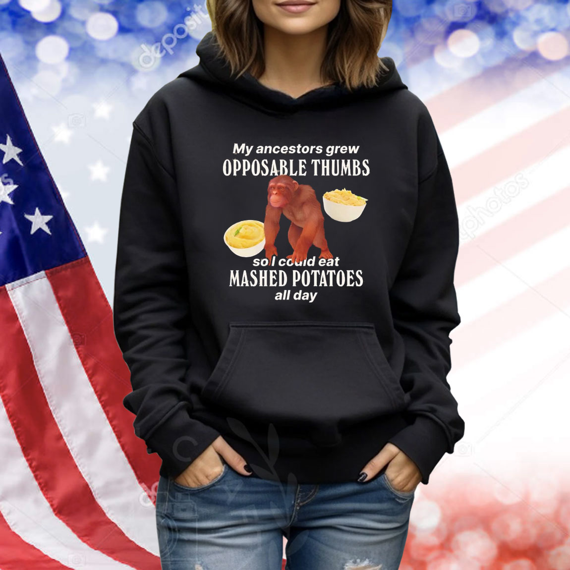 My ancestors grew opposable thumbs Shirt