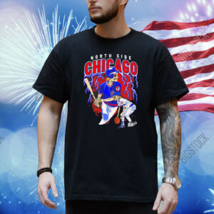 North Side Chicago Baseball skeleton Shirt