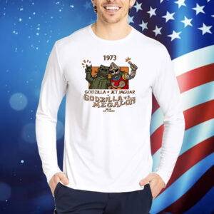 Official 1973 Godzilla Jet Jaguar In Godzilla Vs Megalon Shirt