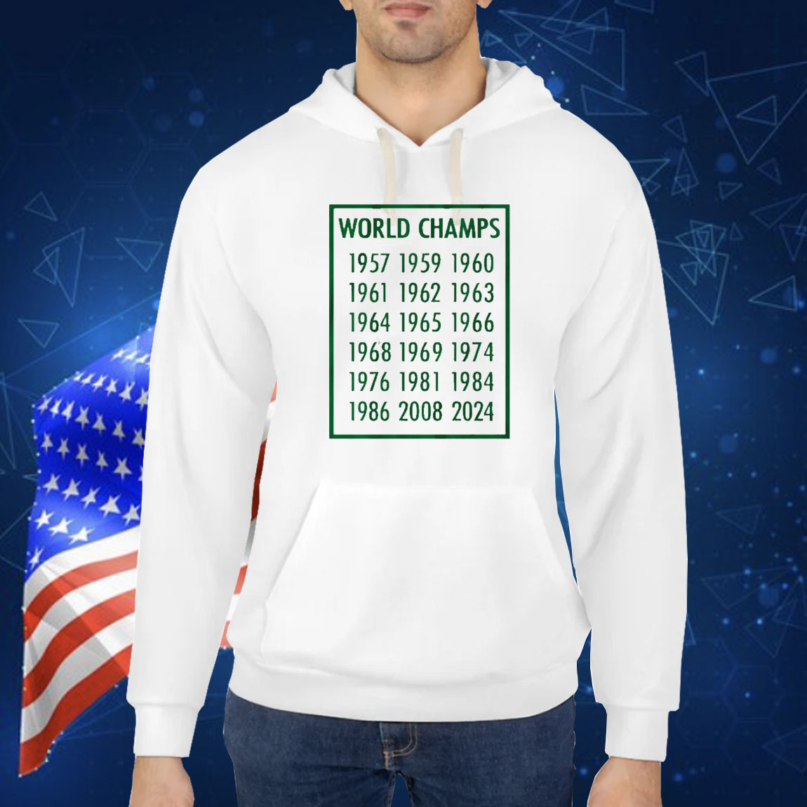 Official 2024 Boston Celtics Basketball 18-Time World Champions 1957-2024 Shirt