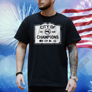 Official 2024 Boston Celtics City Of Champions Est 1630 Shirt