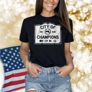 Official 2024 Boston Celtics City Of Champions Est 1630 Shirt
