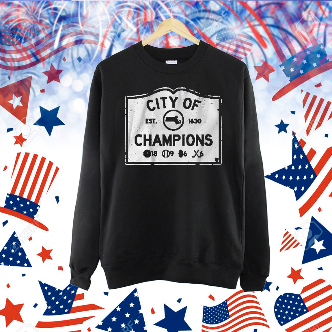 Official 2024 Boston Celtics City Of Champions Est 1630 Shirt