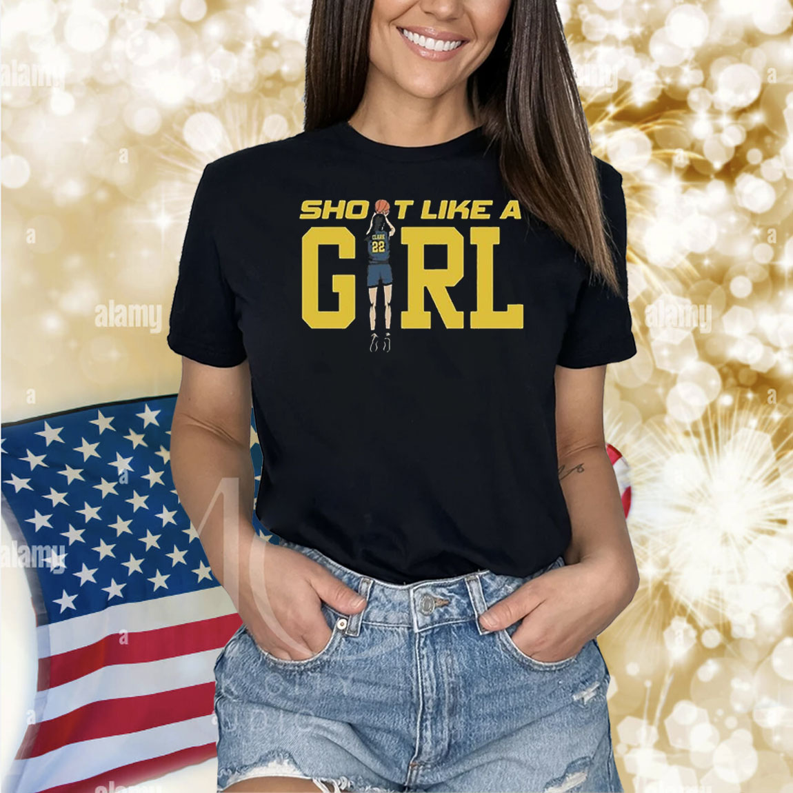 Official 2024 Caitlin Clark Indiana Fever Shoot Like A Girl Shirt