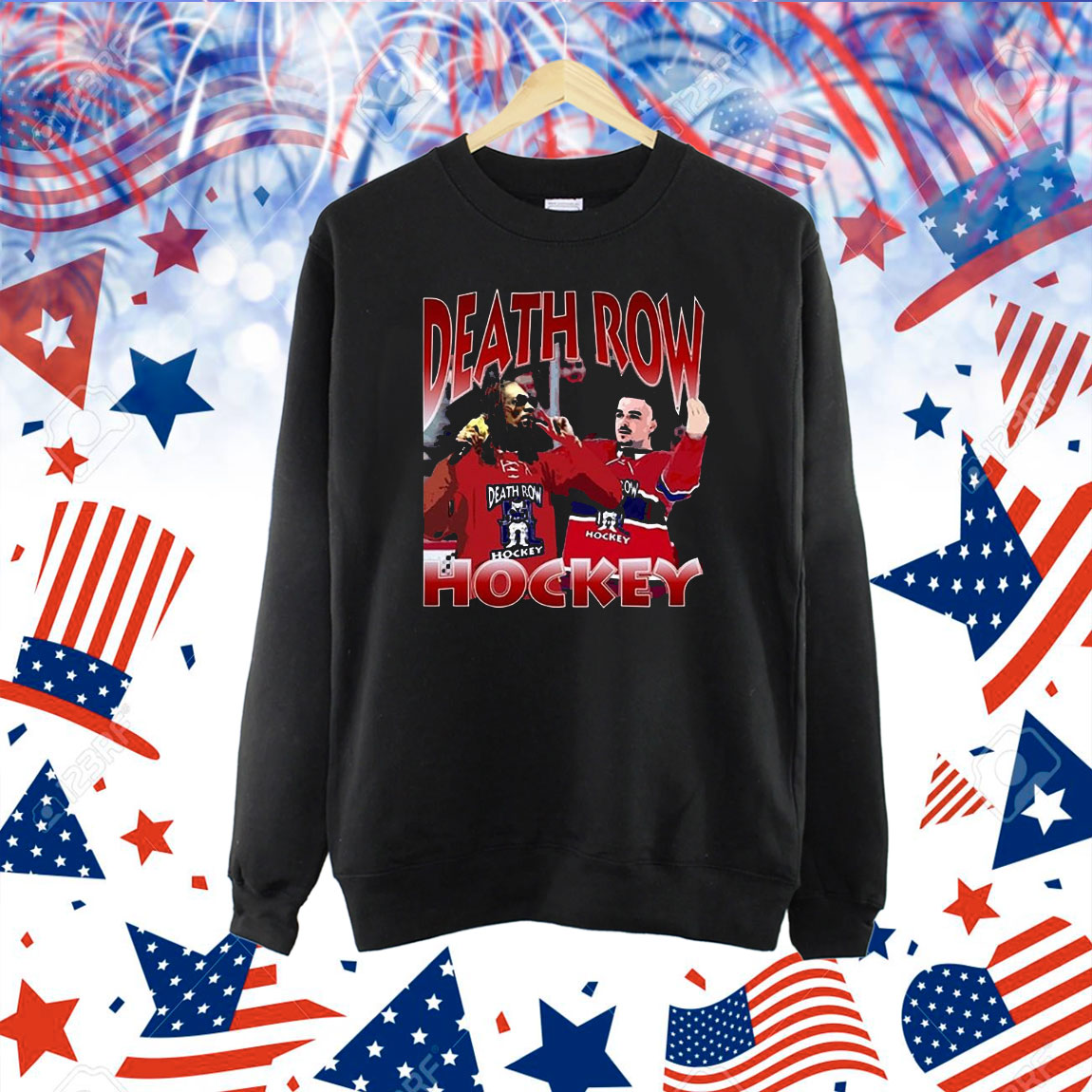 Official Arber Xhekaj Snoop Dogg Death Row Hockey Shirt