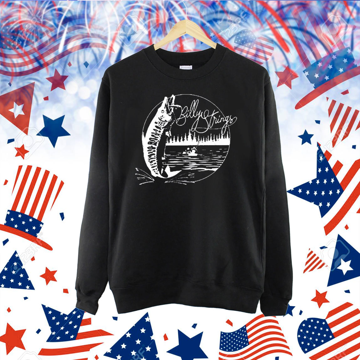 Official Billy Strings Fishing Summer 2024 Shirt