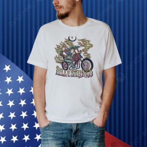 Official Billy Strings Summer 2024 Motorcycle Alien Shirt
