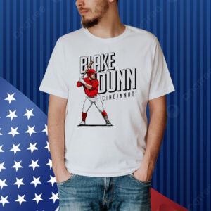 Official Blake Dunn Cincinnati Reds Player Shirt