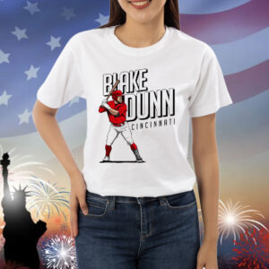Official Blake Dunn Cincinnati Reds Player Shirt