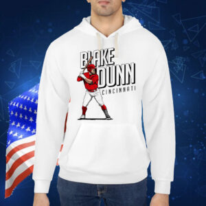 Official Blake Dunn Cincinnati Reds Player Shirt